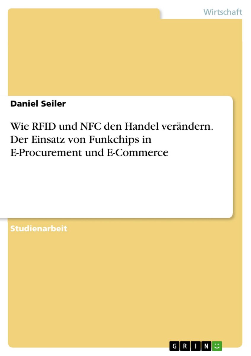 Wie RFID und NFC den Handel verändern. Der Einsatz von Funkchips in