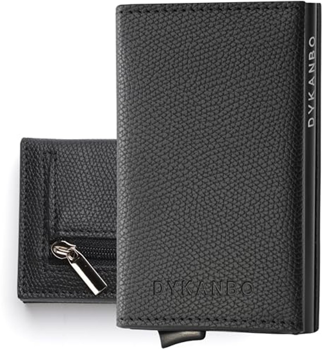 Slimme Heren Pasjeshouder met Pop-Up Mechanisme – RFID/NFC Bescherming voor 9