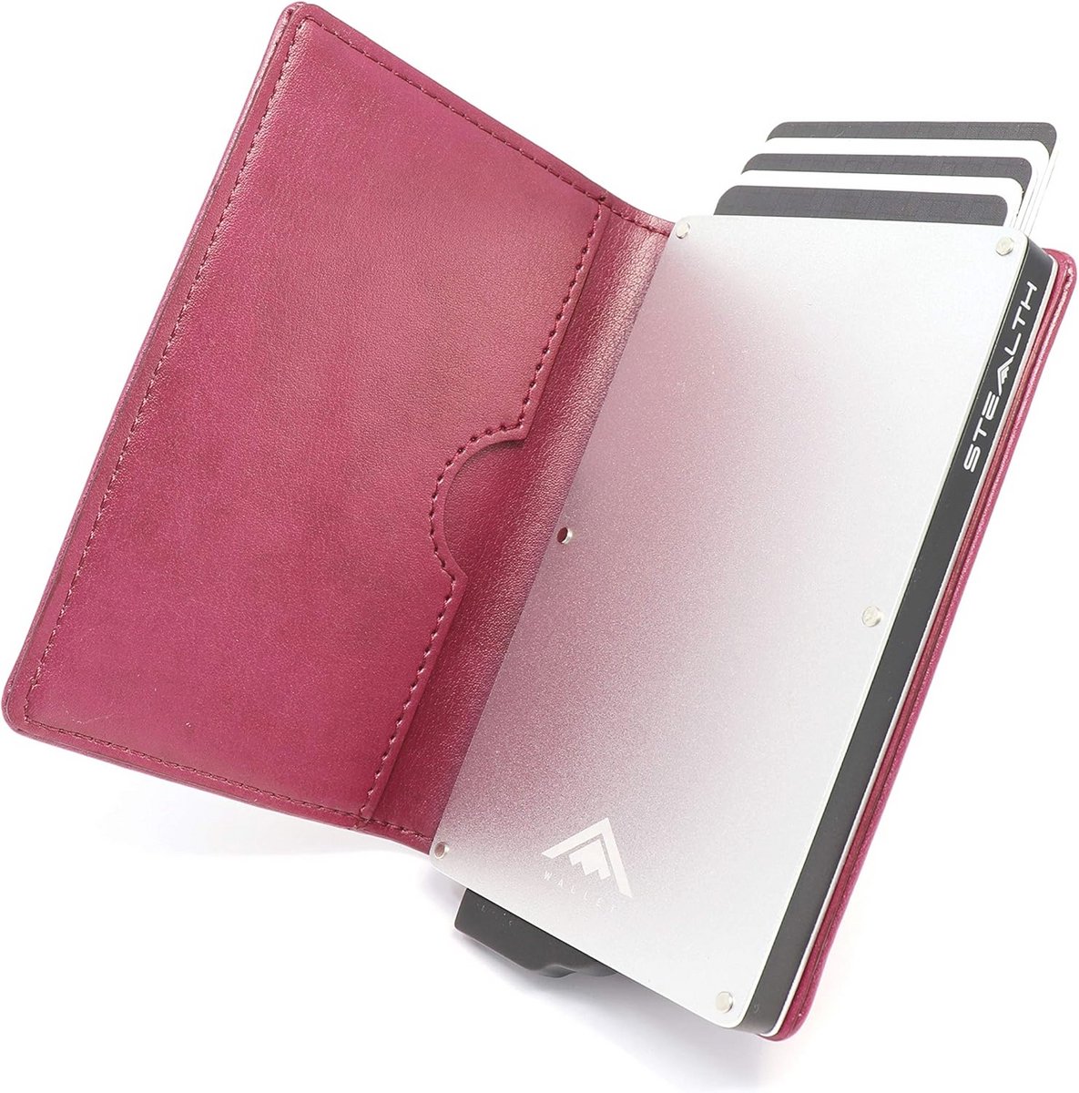 Dunne Minimalistische Portemonnee - Aluminium RFID/NFC Blokkering Card Holder