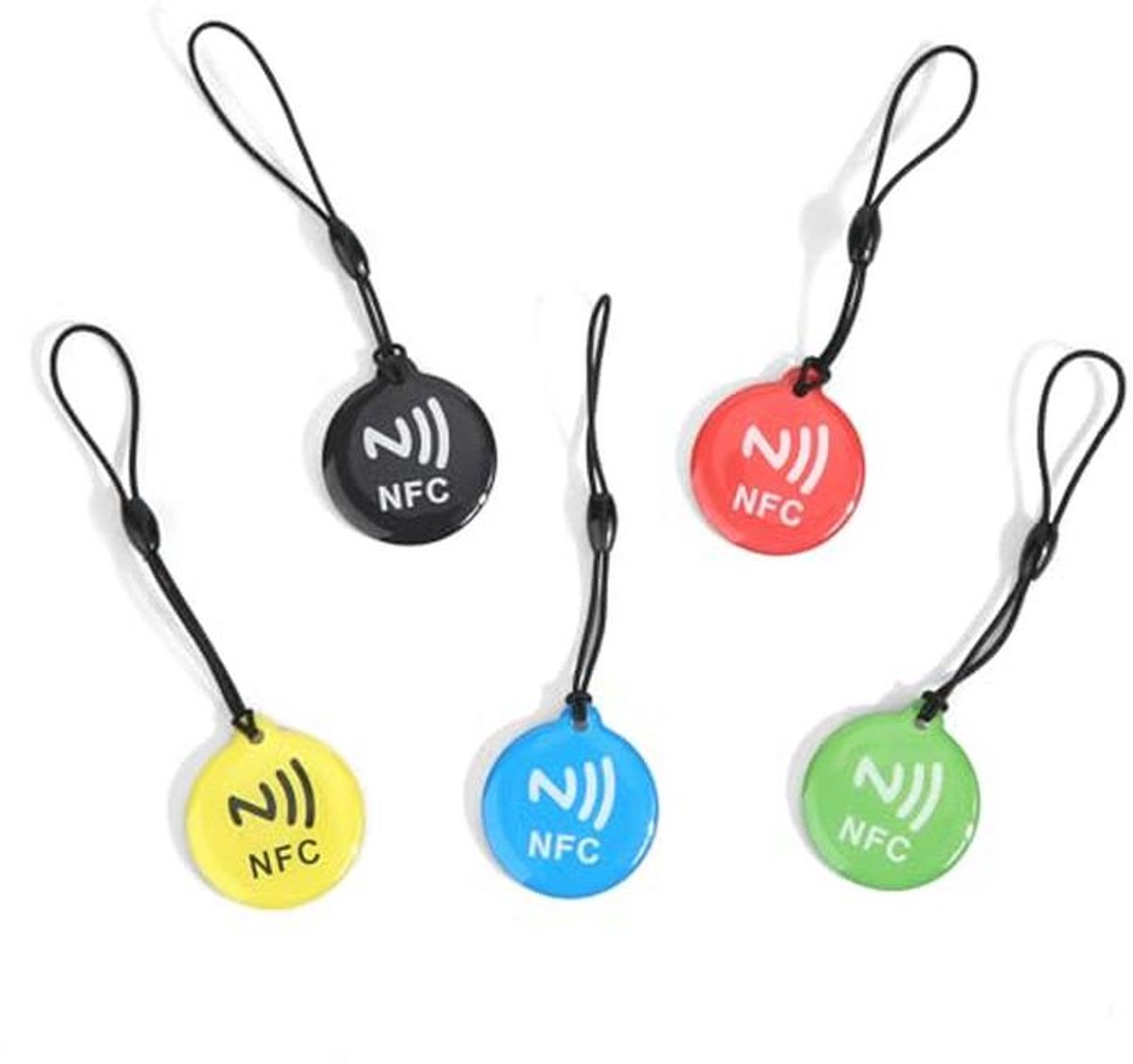 Programmeerbare NFC-Tags - Waterdichte Blanco NFC-Kaarten - Sleutelhanger