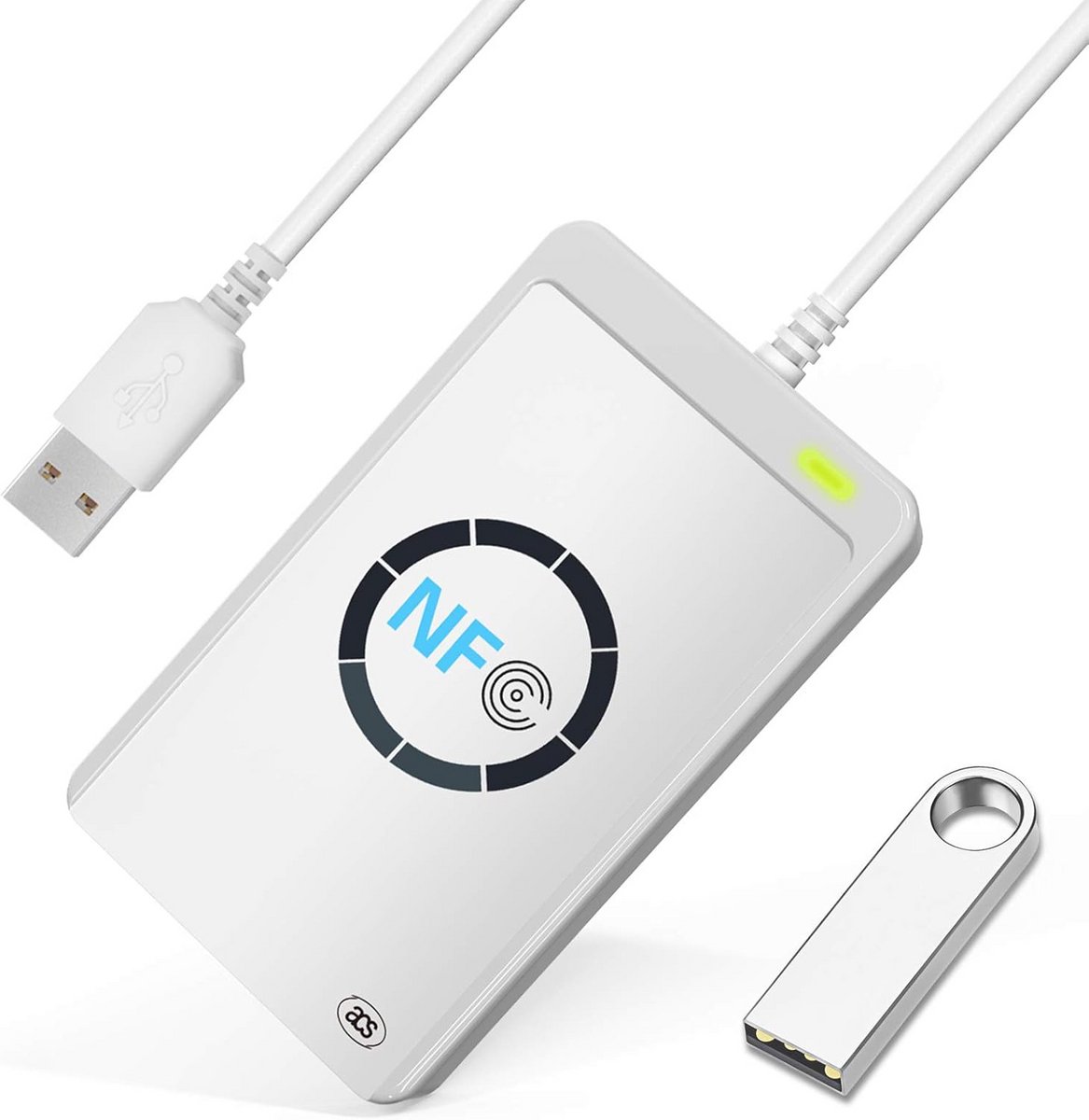 Contactloze NFC & RFID Reader/Writer met USB - Hoge Snelheid Kaartlezer
