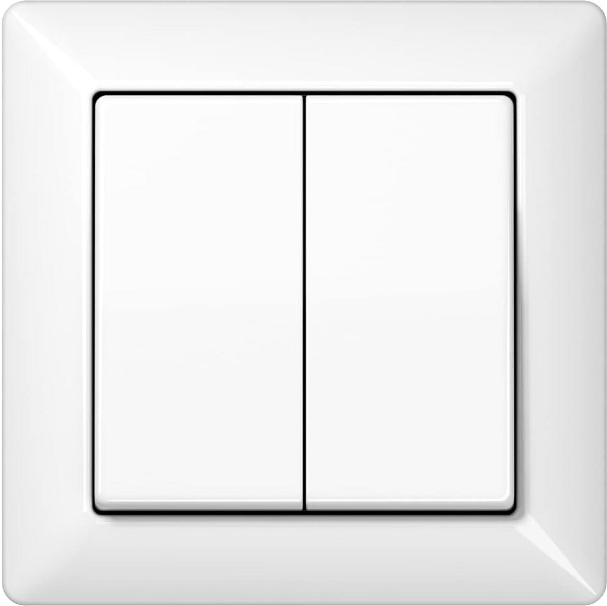 Draadloze Wandzender Set met 4 Kanalen en NFC-module - Batterijvrij installatie