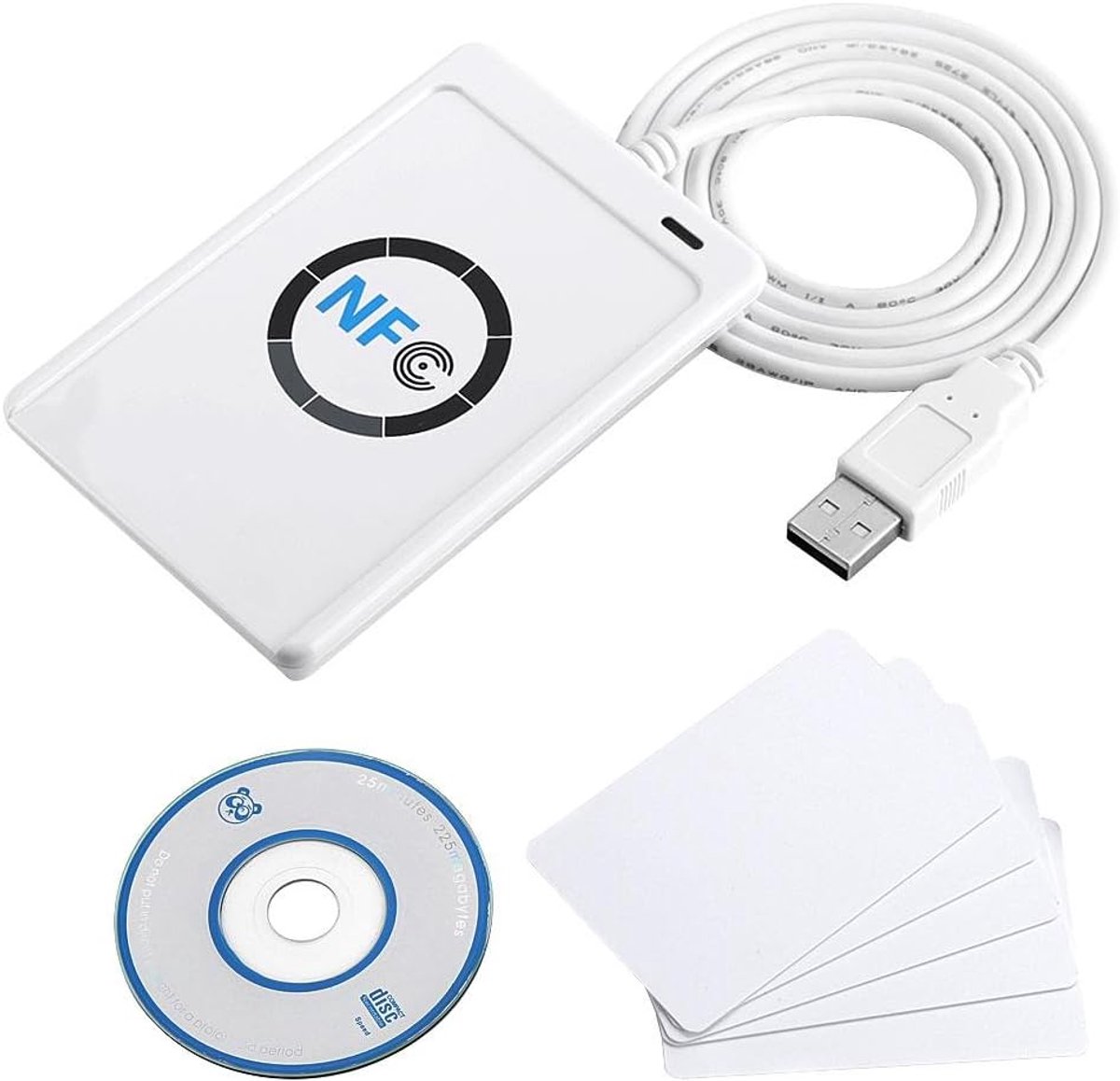 NFC Lezer Schrijver voor Smartcards en Tags - Contactloos Dupliceren