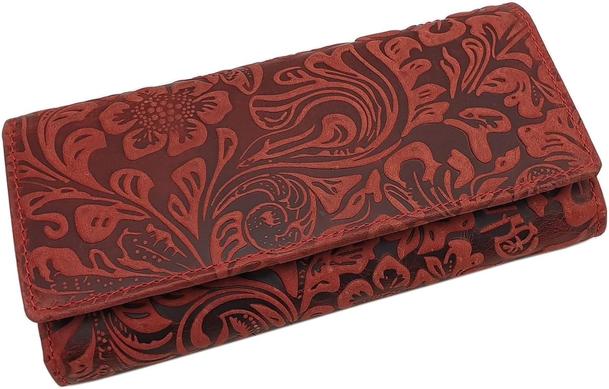 Dames Portemonnee - Leren Portemonnee - Veilig Geld Bewaren